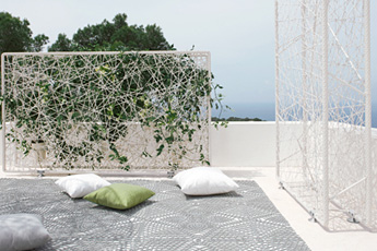 Paravent Green, Design Jean-Marie Massaud, Dedon