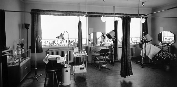 Maries hair salon, 1939